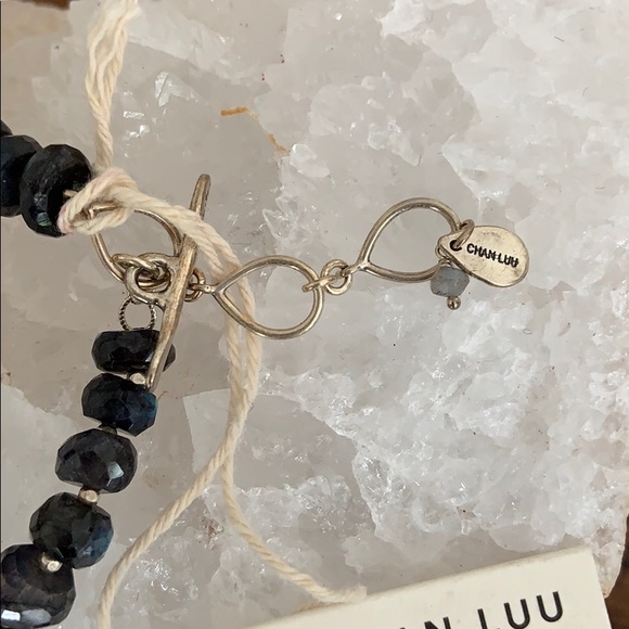 Chan Luu Blk Baroque Pearl & Labradorite Bracelet - Picture 3 of 10